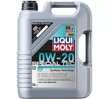 Масло моторное LIQUI MOLY SAE  0W20 Special Tec V 5 л 20632 синтетическое 20632