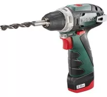 Аккумуляторная дрель-шуруповерт METABO PowerMaxx BS 1х2,0 Ач 600079500