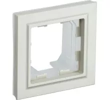 Рамка IEK BRITE РУ-1 1-м ip44 бежевая BR-M12-44-K10