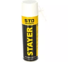 Пена монтажная STAYER STD стандарт, всесезонная, (0,5 л.) 41130