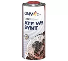 Масло трансмиссионное GNV ATF WS SYNT 1 л (металл. канистра) GWS101312M01111SYW001
