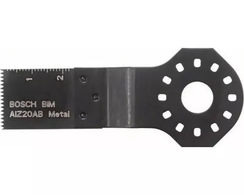 Биметаллическое погружное пильное полотно BOSCH 10х20 мм [2608661641]