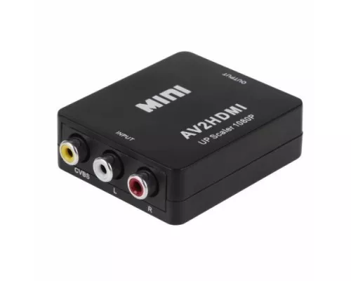 Конвертер REXANT 17-6939 3 RCA на HDMI, пластик, черный Конвертер REXANT 17-6939 3 RCA на HDMI, пластик, черный