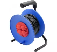 Удлинитель на катушке GLANZEN EC-30-011 ПВС 3х2.5 30м