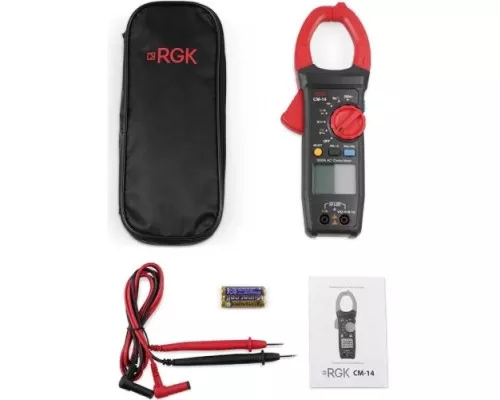 Клещи RGK CM-14 токоизмерительные + ПОВЕРКА 721326 Клещи RGK CM-14 токоизмерительные + ПОВЕРКА 721326
