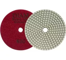 Алмазная тарелка на липучке DIAM АГШК 100*2,5 №400 Extra Line Universal (сухая/мокрая) 000675