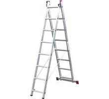 Лестница-стремянка двухсекционная KRAUSE CORDA 2х 8 010285