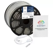 Лента светодиодная Neon-Night 142-103 ( 100 метров ) 220B, SMD5050, 60 LED/м, синий, 13х8мм, IP67 142-103