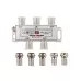Делитель REXANT 05-6103 ТВх4 под F-разъем, 5-1000МГц, Silver