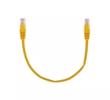 Патч-корд REXANT 02-0105-03 U/UTP, CAT 5e, RJ45-RJ45, 26AWG, LSZH, желтый 0,3м