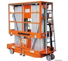 Телескопический подъемник GROST FSD 10.2000 (10 м/250 кг, АС 220В) 110005 110005
