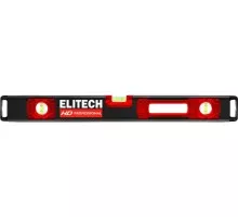 Уровень строительный ELITECH 320303 HD пузырьковый 80см.3 глазок 207200