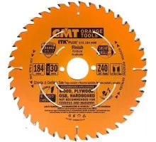 Пильный диск по дереву СМТ 184X30X1,7/1,118°10°ATB+8°SHEARZ=40 272.184.40M