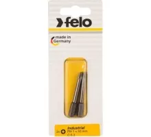 Бита для заворачивания FELO 02201536 крестовая ph 1x50, серия industrial, 2 шт в блисте