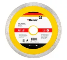 Алмазный диск универсальный Kranz KR-90-0112 отрезной сплошной 150x22,2x2x10мм