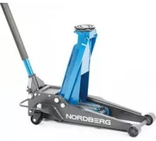 Домкрат подкатной NORDBERG N32034 супернизкий 3 тонн, h=75-510 мм ЦБ-0008591