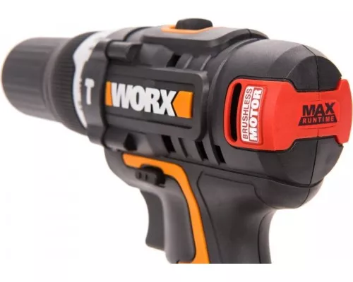 Дрель-шуруповерт аккумуляторная WORX WX367.3 ударная, бесщеточная Дрель-шуруповерт аккумуляторная WORX WX367.3 ударная, бесщеточная