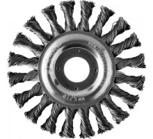 Щетка обдирочная для УШМ ЗУБР круглая D-125х22 мм 35190-125_z02 35190-125_z02