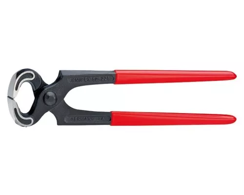 Кусачки KNIPEX KN-5001160SB торцевые плотницкие, 160 мм, обливные ручки Кусачки KNIPEX KN-5001160SB торцевые плотницкие, 160 мм, обливные ручки