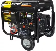 Сварочный генератор HUTER DY 6500 LXW с колесами 64/1/18