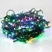 Гирлянда NEON-NIGHT ТВИНКЛ 10м темно-зеленый ПВХ, 80 LED МУЛЬТИ [303-049]