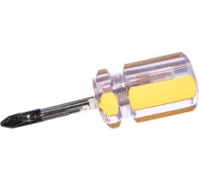Отвертка крестовая Biber Стандарт 85589 PH 2х38мм (бочка) тов-079499
