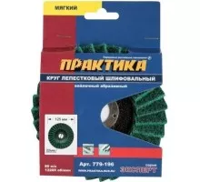Круг лепестковый абразивный ПРАКТИКА 125х22 мм мягкий 779-196 779-196