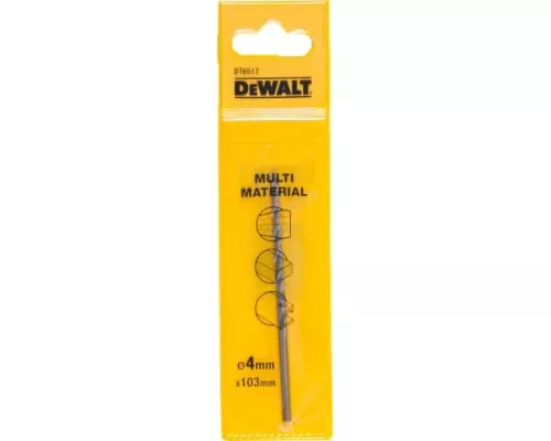 Сверло универсальное DeWALT 4 x 73/103 мм Multimaterial DT6517-QZ [DT6517-QZ]