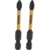 Бита для заворачивания ударная DeWALT РH2х50 мм (2шт) IMPACT TORSION DT70532T-QZ