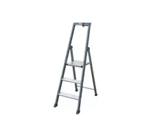 Стремянка алюминиевая KRAUSE STABILO SEPRO 3 ступени анодированная 124173
