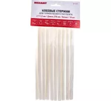 Стержни клеевые REXANT белые 11x270 мм, 10 шт. (хедер) 09-1277
