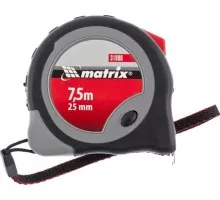 Рулетка MATRIX Continuous fixation 7.5 м 31090