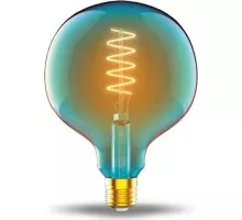 Лампа светодиодная GAUSS G125 filament 5w 190lm 1800к е27 sky blue flexible led 1013802105