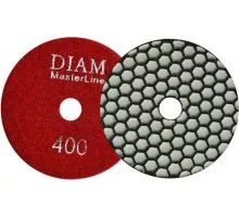 Алмазная тарелка на липучке DIAM АГШК 100*2,0 №400 Master Line (сухая) 000568
