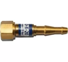 Клапан обратный KRASS КО-К-20 (кислород) вх. рез/гор. М16х1,5/6,3/9,0 мм 2855575