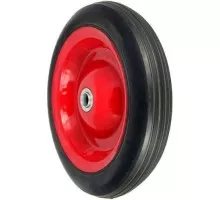 Колесо из литой резины LONGWAY SR1501 симметричная ступица, D-200 мм 01140380