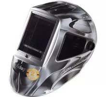 Маска сварщика FUBAG ULTIMA 5-13 SuperVisor Silver «хамелеон» с регулирующимся фильтром 31583