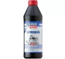 Масло трансмиссионное LIQUI MOLY 75W 80 Getriebeoil GL-5 1 л 7619/3658/20463 3658/7619