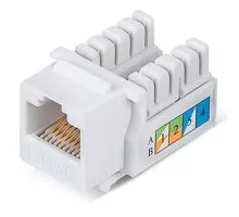 Модуль REXANT 02-0254 Keystone Jack RJ-45(8P8C), UTP неэкраниров. CAT 6