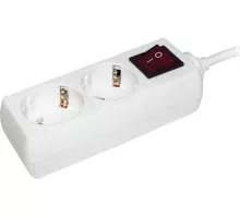 Удлинитель IEK 2х3м с заземл. 3х1 с выкл. WYP10-16-02-03-ZK-N