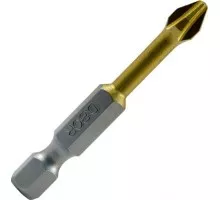 Бита с покрытием нитридтитана D.BOR PH2, 50 мм TORSION (D-THT-PH02-050-010)  D04-DTHTPH02050010