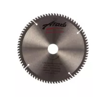 Пильный диск по алюминию АТАКА 210*80T*30 пластик ч/рез профи 8077820