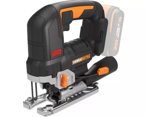 Лобзик аккумуляторный WORX WX542.9 бесщеточный, без АКБ и ЗУ Лобзик аккумуляторный WORX WX542.9 бесщеточный, без АКБ и ЗУ