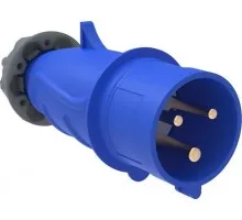 Вилка электрическая кабельная IEK Magnum ССИ-013 16а 2p+pe 220в ip44 PSN01-016-3