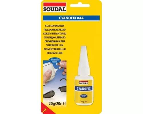 Клей секундный SOUDAL CYANOFIX (3 гр) 100072 [100072]
