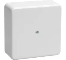 Распаячная коробка IEK KM41222 оп 100х100х44 ip20 (6 клем. 6кв.мм) бел. UKO10-100-100-044-K01