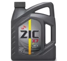 Масло моторное ZIC X7 LS 5W30  6 л 172619