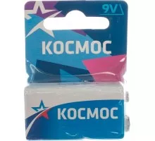 Элемент питания батарейка КОСМОС 6F221BL Космос 1*BL KOC6F221BL