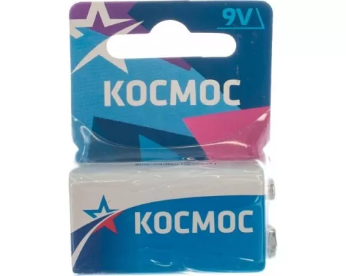 Элемент питания батарейка КОСМОС 6F221BL Космос 1*BL [KOC6F221BL]