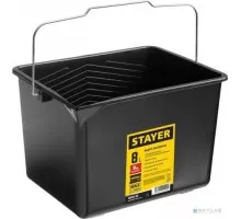Ведро строительное STAYER 8 л пластмассовое 06092-08